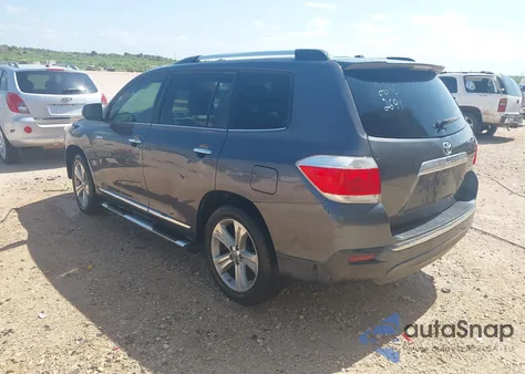 2012 Toyota Highlander Limited V6 z USA, uszkodzony, nr VIN 5TDYK3EH5CS087389